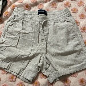 Abercrombie & Fitch Gray Casual Shorts